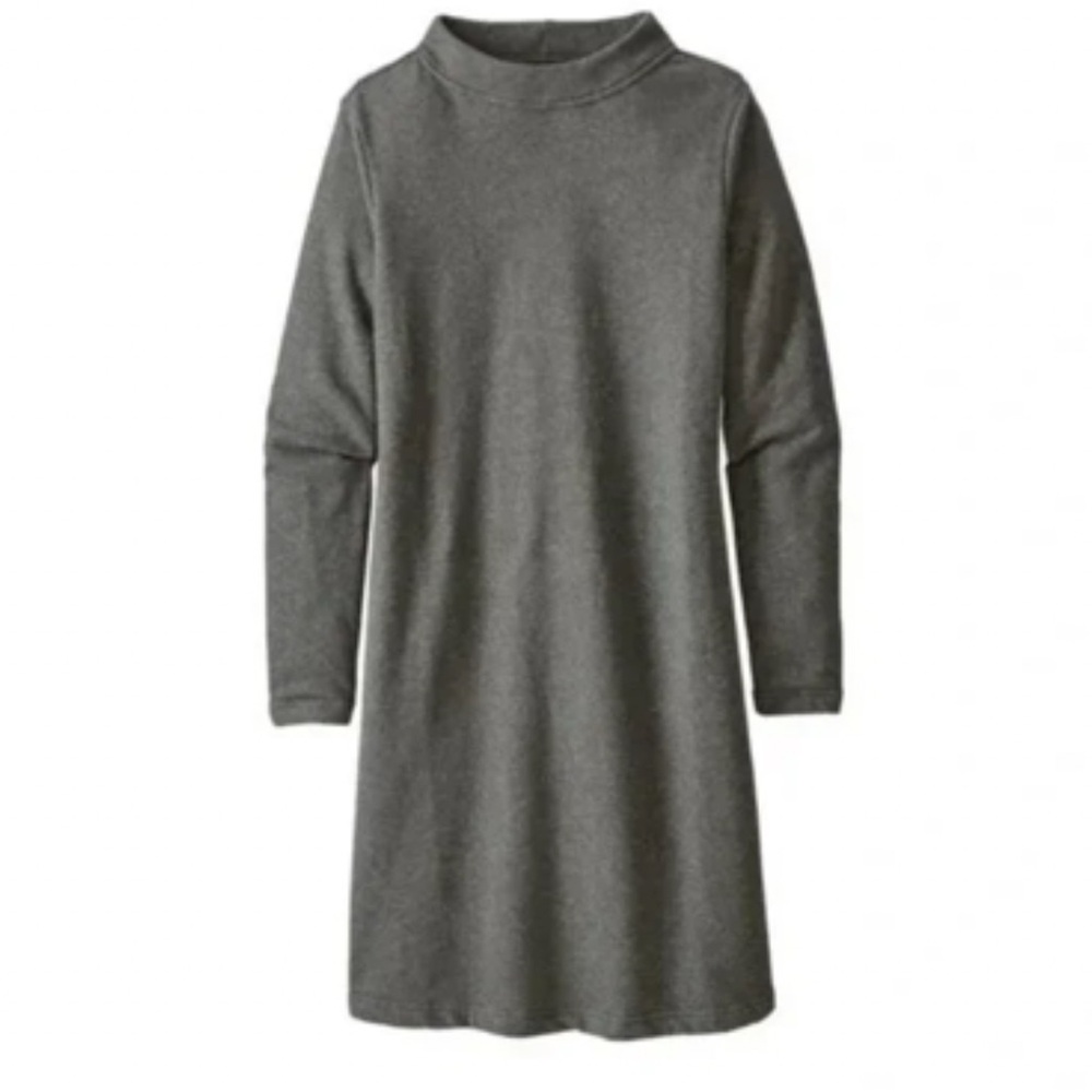 Patagonia Gray Long Sleeve Dress